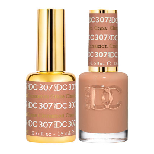 DC Cinnamon Craze Gel Polish & Lacquer Duos #307