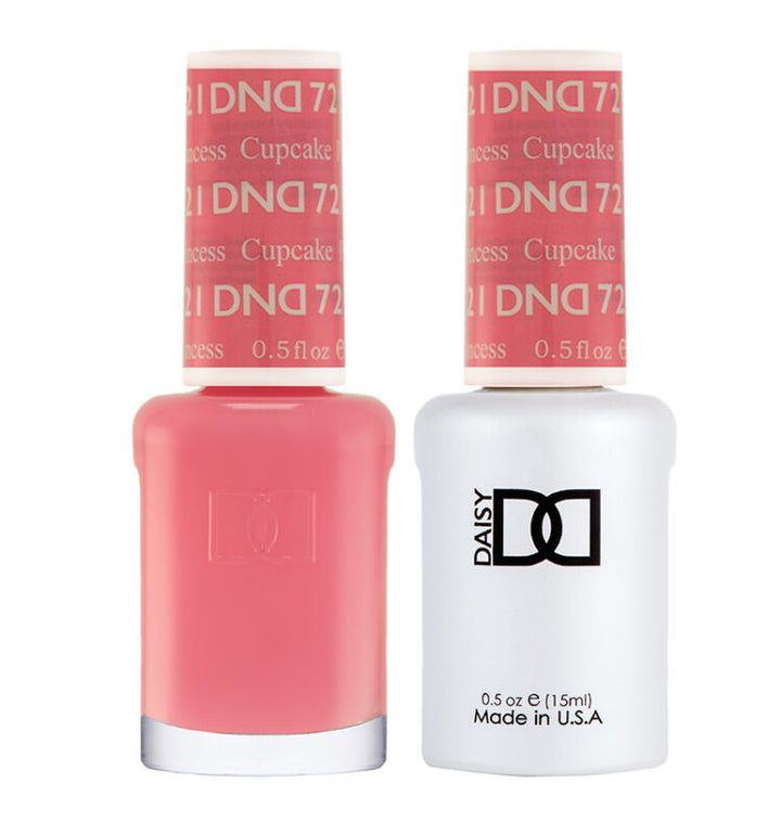 DND Princess Cupcake gel polish & Lacquer Duos #721