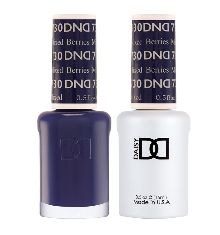 DND Mixed Berries gel polish & Lacquer Duos #730