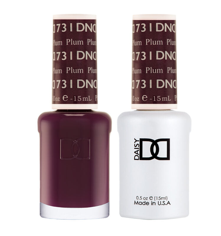 DND Plum gel polish & Lacquer Duos #731