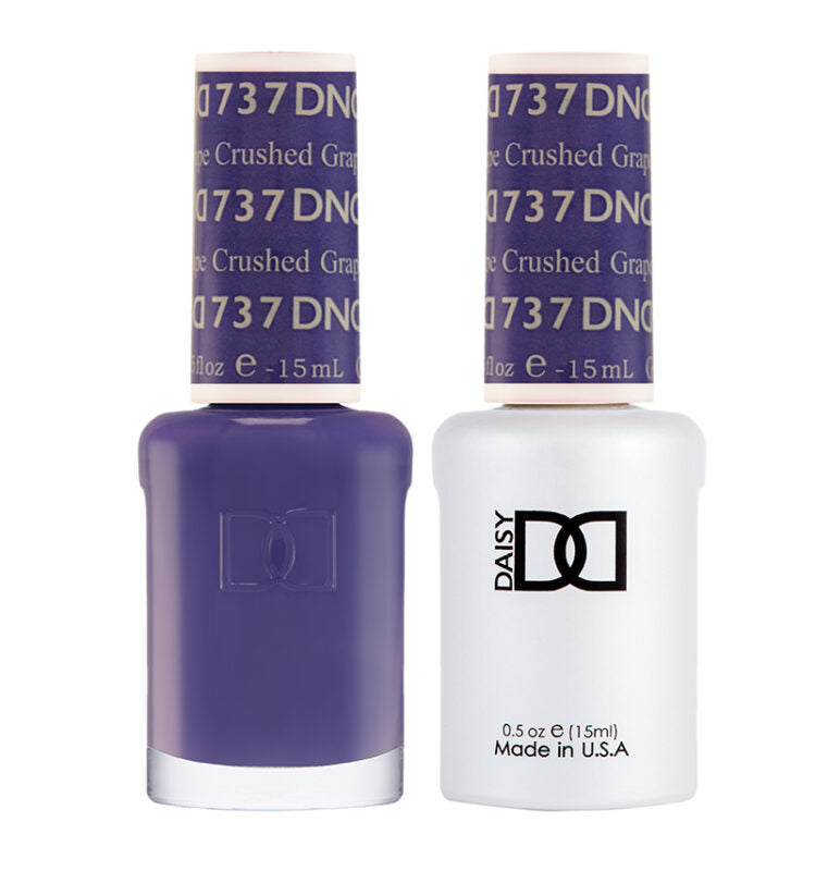 DND Crushed Grape gel polish & Lacquer Duos #737