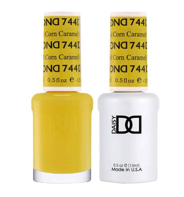 DND Caramel Corn gel polish & Lacquer Duos #744