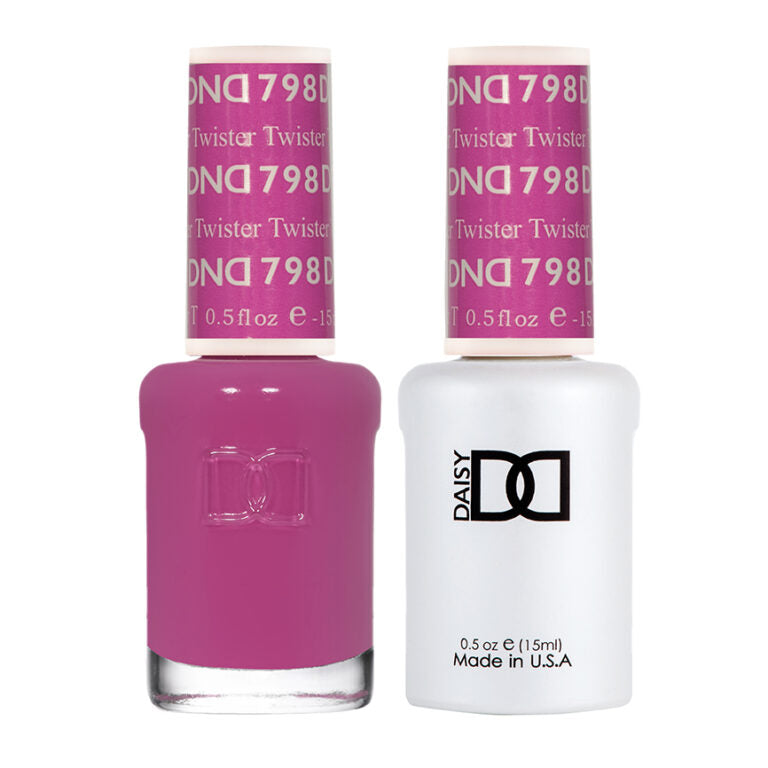 DND Twister gel polish & Lacquer Duos #798