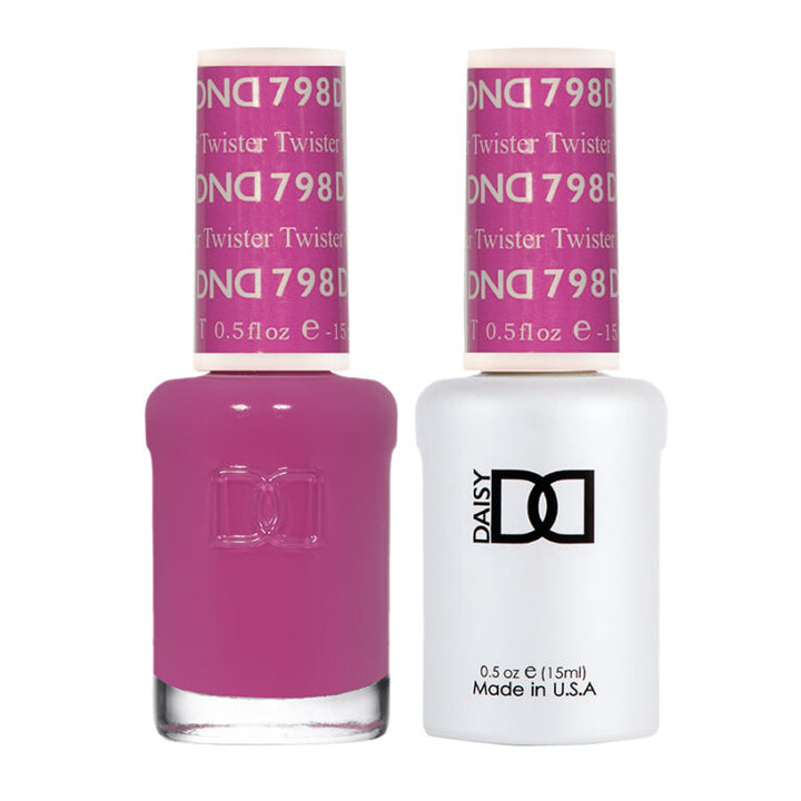 DND Twister gel polish & Lacquer Duos #798