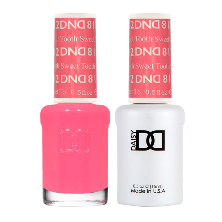 DND Sweet Tooth gel polish & Lacquer Duos #812