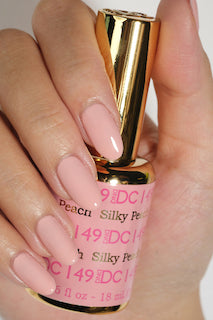 DC Silky Peach Gel Polish & Lacquer Duos #149