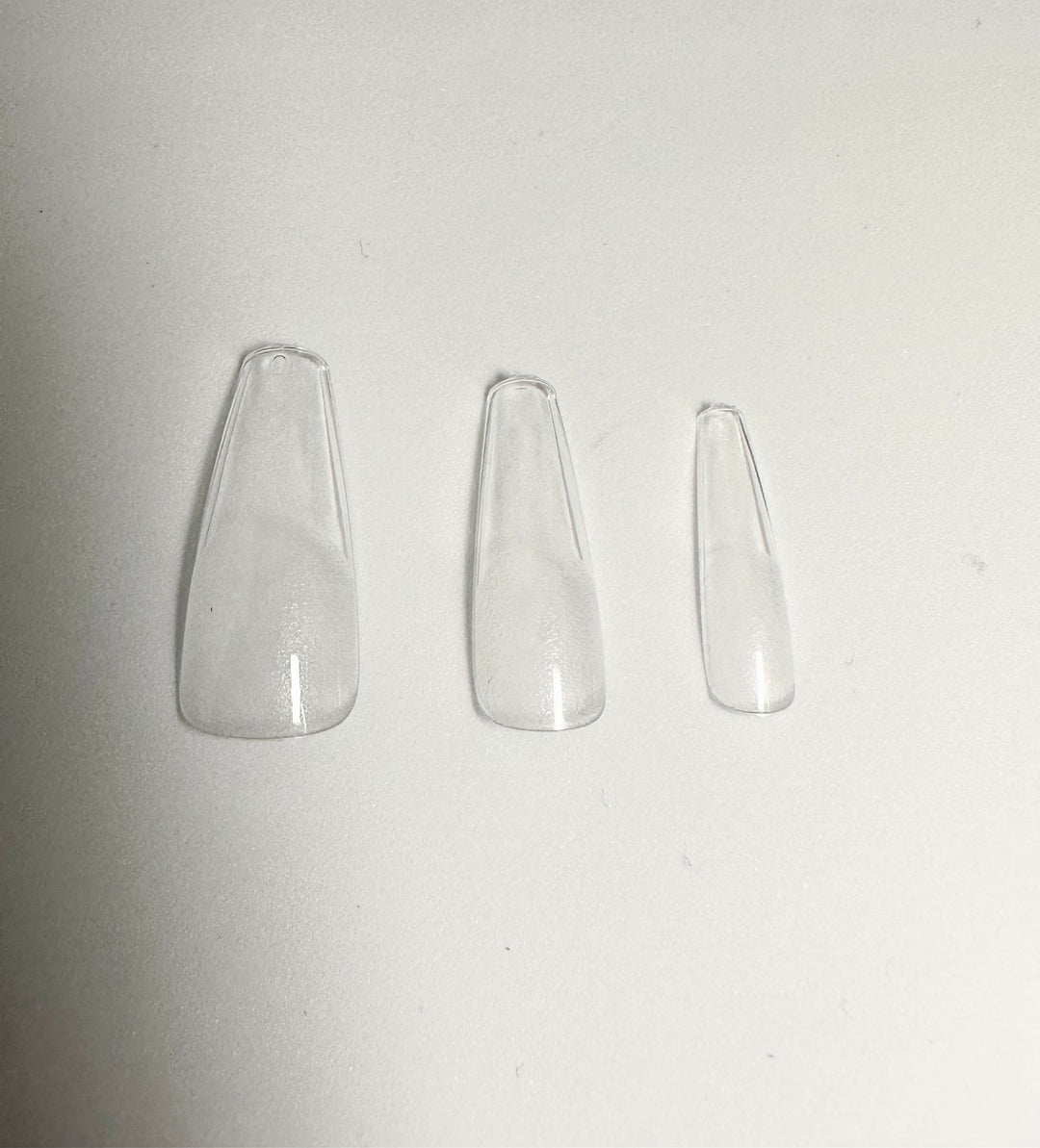 GEL NAIL EXTENSIONS CLEAR