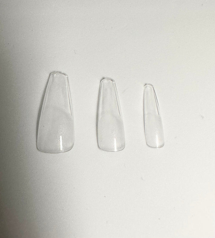 GEL NAIL EXTENSIONS CLEAR