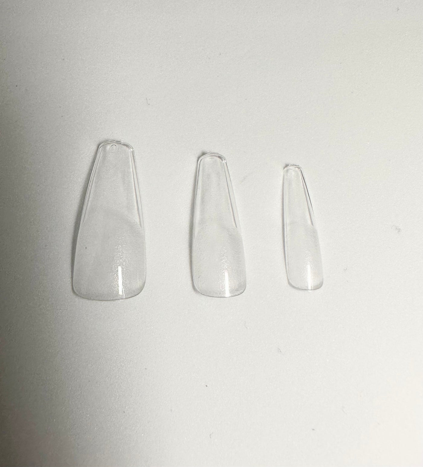 GEL NAIL EXTENSIONS CLEAR