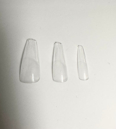 GEL NAIL EXTENSIONS CLEAR