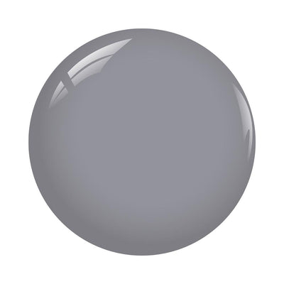 Gelixir 036 Battleship Grey - Gelixir Gel Polish & Matching Nail Lacquer Duo Set - 0.5oz