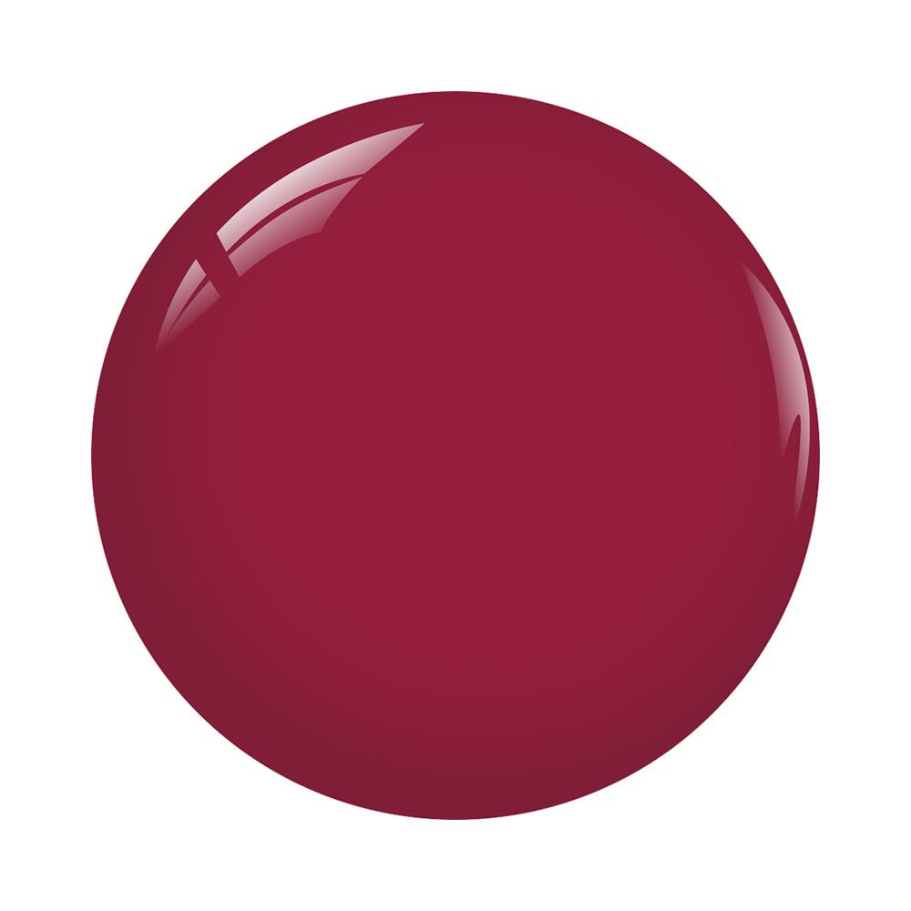 Gelixir 054 Red Shimmer - Gelixir Gel Polish & Matching Nail Lacquer Duo Set - 0.5oz