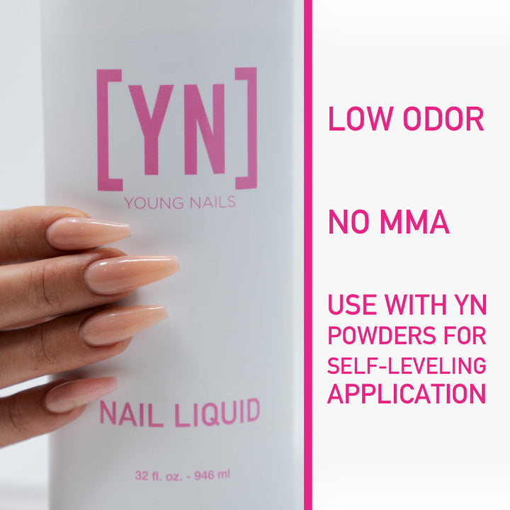 Young nails - NAIL LIQUID MONOMER, 32 OZ