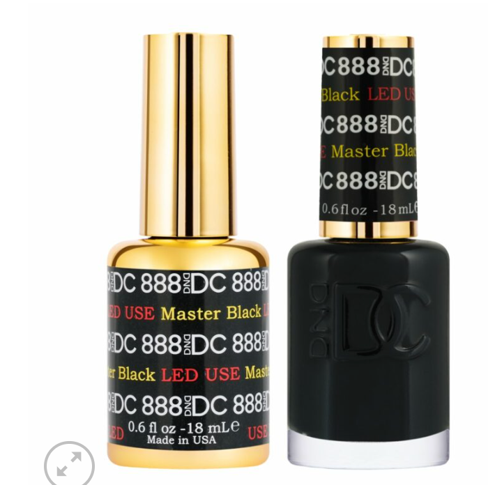 DC Master Black Gel & Polish  #888