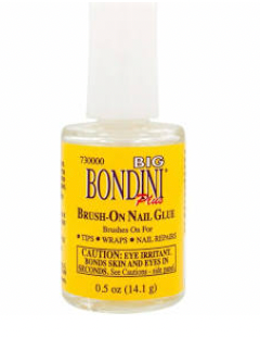 Bondini Brush-On Nail Glue 0.5oz