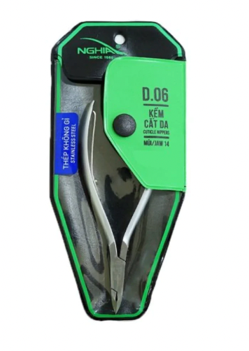 NGHIA Stainless Steel Cuticle Nipper D-06