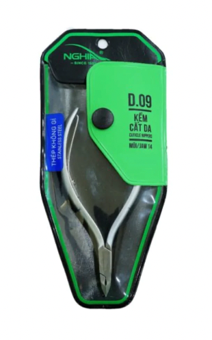 NGHIA Stainless Steel Cuticle Nipper D-09