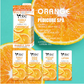 NBC Bubble Pedi Spa Orange