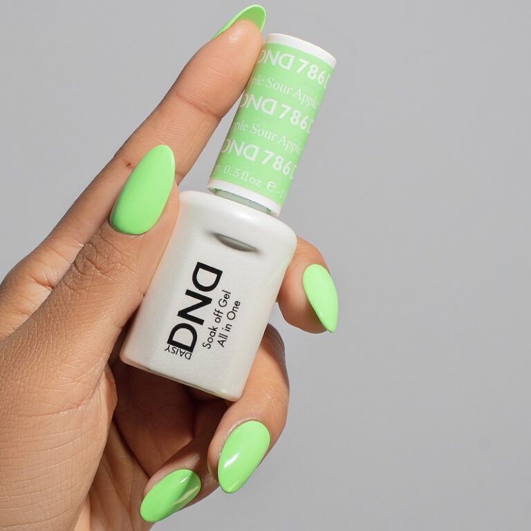 DND Sour Apple gel polish & Lacquer Duos #786