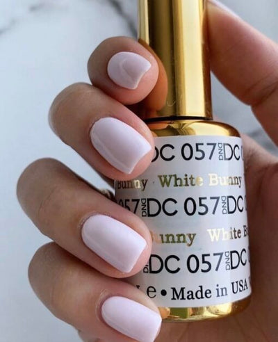 DC White Bunny Gel Polish & Lacquer Duos #057