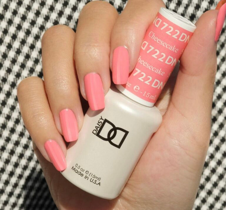 DND Strawberry Cheesecake gel polish & Lacquer Duos #722
