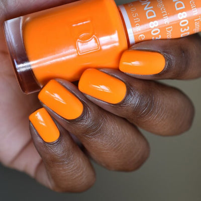 DND Tangerine Dream gel polish & Lacquer Duos #803