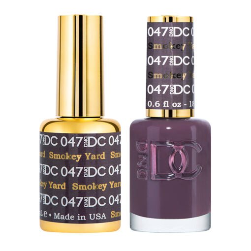 DC Smokey Yard Gel Polish & Lacquer Duos #047