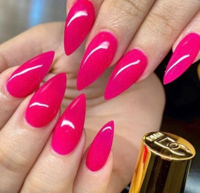 DC Neon Pink Gel Polish & Lacquer Duos #005