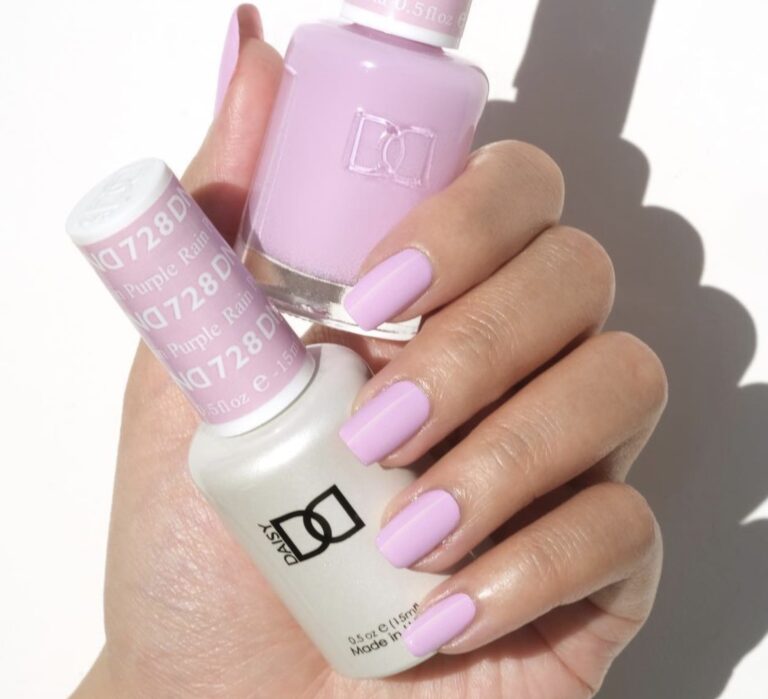 DND Purple Rain gel polish & Lacquer Duos #728