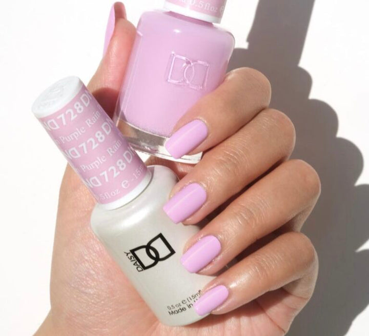 DND Purple Rain gel polish & Lacquer Duos #728