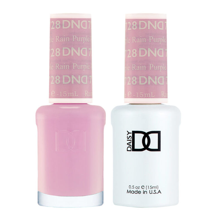 DND Purple Rain gel polish & Lacquer Duos #728