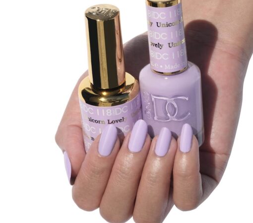 DC Unicorn Lovely  Gel Polish & Lacquer Duos #118